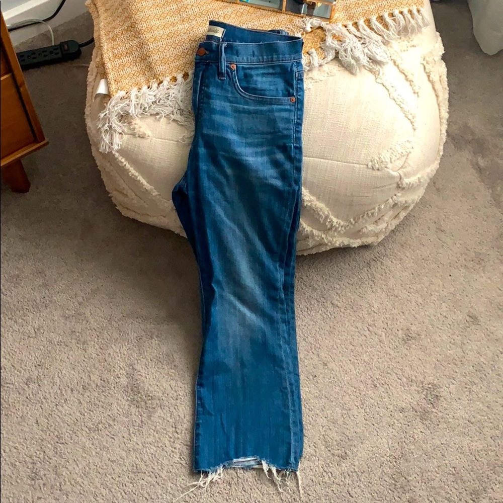 Madewell Cali Demi Boot denim